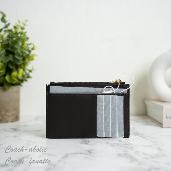 NWT Tory Burch Britten Snake Embossed Leather Zip Card Case Wallet in Shell/Pink - Picture 3 of 6